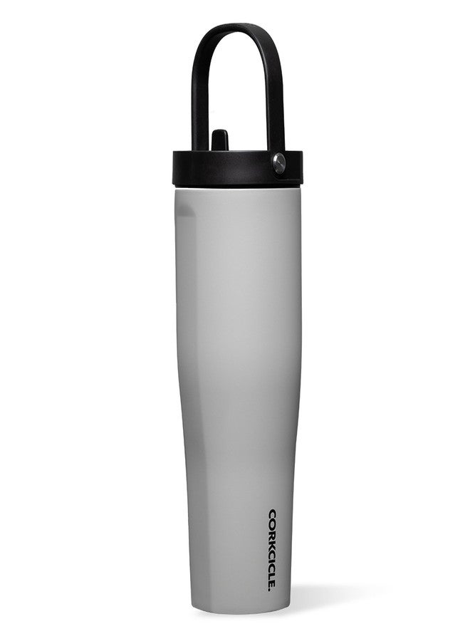 Corkcicle Go Cup XL - Leak-Proof Travel Tumbler - Triple Insulated Stainless Steel Water Bottle - Easy-Carry Handle - Summer Drinkware Gift - Keeps Drinks Ice Cold - 30 oz - River Rock - Image 1